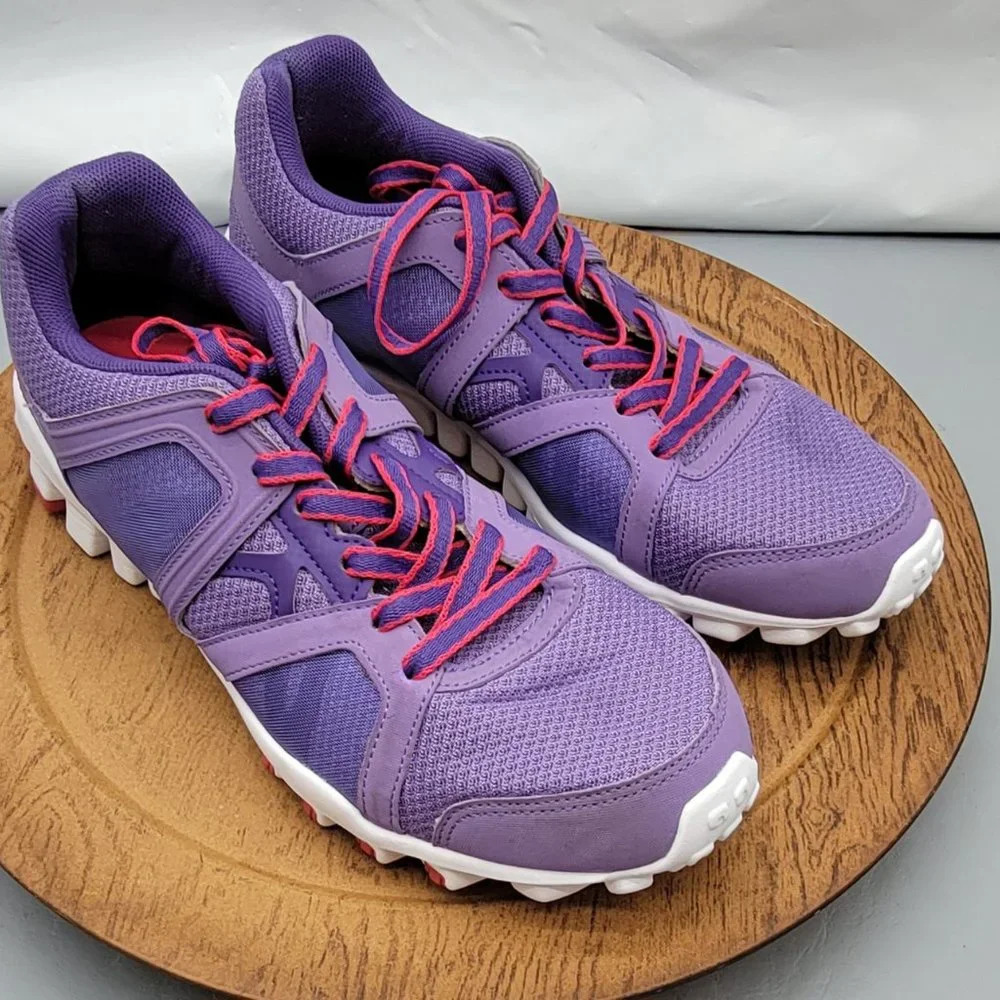 Reebok Realflex Train Rs 2.0 Running Shoes Sneakers Violet Women's Size 10 - Picture 3 of 13